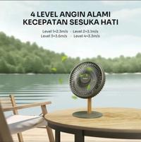 Gambar ROBOT Mini Desktop Fan RT-BF20 Kipas Angin Meja Mini Portable RTBF20 dari samarashops undefined 5 Tokopedia