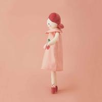 Gambar Cherry Print Skirt Girl Plush Doll Babies Toy Cute Plush Toy Little Girl Stuffed Doll Appease Sleeping Toy for Babies dari marmanservixeac undefined 5 Tokopedia