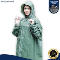 Gambar Jual Jas Hujan Khn Dress / Gamis Garansi Anti Rembes Low Price - Hitam dari Topi ade undefined 4 Tokopedia