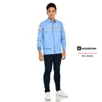 Gambar Baju Kerja Custom Bordir/Wearpack Murah/Seragam Kerja Lapangan Proyek Terbaru dari OYD32 STORE undefined 2 Tokopedia