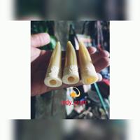 Gambar once pipa rokok taring duyung ukir Bali mini dari Cellowwz undefined 1 Tokopedia