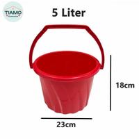 Gambar Ember 1.5 Galon - 5 Liter Ember Sakura Polos Ember Air Ember Polos dari aliya store 48 undefined 2 Tokopedia