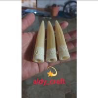 Gambar once pipa rokok taring duyung ukir Bali mini dari Cellowwz undefined 3 Tokopedia
