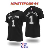 Gambar KAOS BAJU TSHIRT KAOS BASKET NBA NO 1 WEMBANYAMA SAN ANTONIO SPURS MURAH!!! dari rudinstoreshopp undefined 1 Tokopedia