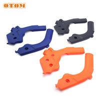 Gambar OTOM Motorcycle Frame Guard Protection Cover X-Grip Side Fairing Protector Cap Panel Boards For HUSQVARNA FE FX TC TE GASGAS EC dari Nakoa Store undefined 3 Tokopedia