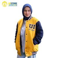 Gambar Jaket Varsity Universitas Indonesia – Official Merchandise Ui Terbaru - Kuning Beige, M dari Nomor dua shop undefined 1 Tokopedia