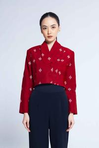 Gambar OE Lunar 2025 - Red Yuan Batik Blazer - L dari Oemah Etnik undefined 1 Tokopedia