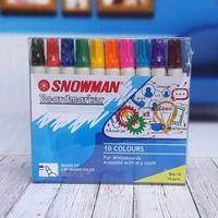 Gambar Snowman Spidol Papan Tulis Whiteboard Color Boardmarker SET 10 PCS dari SUKCESO Official undefined 1 Tokopedia