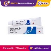 Gambar Reticor 0.1% Cream 15 g - Obat Jerawat - Halodoc dari Apotek Halomedika Medan Satria undefined 1 Tokopedia