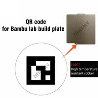 Gambar For Bambu lab  X1C textured plate qr code For BambuLab X1 Third Party Build Plates Bambu lab Build Plate QR CODE dari Morphsale undefined 3 Tokopedia