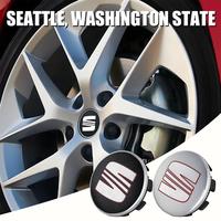 Gambar 4Pcs 55/63MM Car Wheel Center Hub Caps Rims Cover Logo for Seat cupra Ateca Leon Mk1 Mk2 Mk3 5f 1p lbiza 6f FR Toledo Accessorie dari mamahlela store undefined 4 Tokopedia