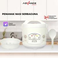 Gambar New Rice Cooker Mini Advance A12 1.2Liter Penanak Nasi Serbaguna 3In 1 Prenium dari BANON ofc undefined 3 Tokopedia