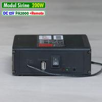 Gambar Modul Sirine 200W Wireless 12V PA 2000 Ampifier Alarm Klakson 18 Nada Tone Mobil Ambulance Touring Konvoi Patwal dari PusatLed undefined 5 Tokopedia