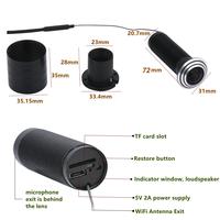 Gambar 1080P Mini Wifi Door Eye Camera Hole Wide Angle FishEye Lens 1.66mm Peephole CCTV Network Audio Horn P2P Onvif Tuya dari berkahabadim undefined 1 Tokopedia