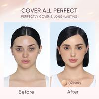 Gambar [BS] [Official Store]Skintific Cover All Perfect Air Cushion Refill Fondation Compact UV SPF 35 PA++++ 12H Cosmetic Refill Oil-Control 5 Shades Waterproof Sweatproof Matte Make over Finish Poreless Cushion Foundation Flawless BB Cream CC Cushion Makeup dari Skarner Store undefined 3 Tokopedia