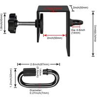 Gambar Anchor For Door Sturdy Bands With Door Anchor Door Mount Anchors For Body Weight Straps Strength Training Physical Exercise Home dari Vierra fani undefined 5 Tokopedia