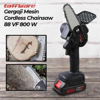 Gambar Gergaji Taffware Mesin Cordless 21V 4 Inch 800W - D2605 TERLARIS/TERMURAH/TERPOPULER dari Rumahbaj undefined 2 Tokopedia