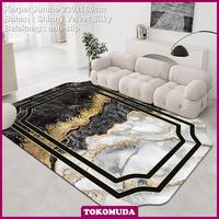 Gambar TOKOMUDA COD Karpet ruang tamu polyster silk 160X230 karpet kamar samping tempat tidur Ambal Ruang Tamu ambal Tempat Tidur dari fenyy store undefined 2 Tokopedia