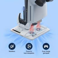 Gambar Cooling Stand For PS5 Slim With Dual Controller Charging Base For Playstation 5 Slim Disc And Digital Cooling Station dari nnwjwwl undefined 3 Tokopedia