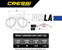 Gambar Cressi Snorkeling Set Diving Mask Dry Snorkel Mascara Tempered Glass Soft Silicone for Adults Perla dari TK GARAMMOTIF TERRBARRRRU undefined 5 Tokopedia