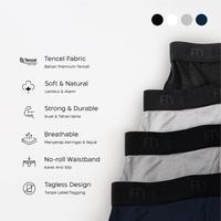 Gambar Flyman Celana Dalam Boxer Pria Modal Fabric Tencel 2 Pcs FM 3056 New dari PT ALATTULIS TERRRRBARRRU undefined 2 Tokopedia
