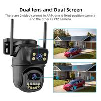 Gambar TAITAS-WiFi Surveillance Camera, Dual Lens, 4X Digital Zoom, AI Human Detect, ONVIF, Outdoor Security PTZ IP Cameras, 4K, 8MP dari sarbanistore1 undefined 4 Tokopedia