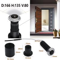 Gambar Security 1080P Mini Wifi Door Eye Hole IP Camera Wide Angle FishEye Lens 1.66mm Peephole CCTV Network Audio Horn P2P Onvif Tuya dari sarbanistore1 undefined 3 Tokopedia