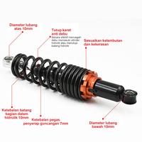 Gambar 2 Buah Shock Bela Wave Shockbreaker Bela Motor 270/310MM Sok Bela Motor Untuk Semua Jenis Motor dari sarafin undefined 4 Tokopedia