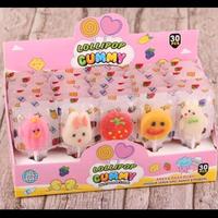 Gambar PAKET 3 PACK @90pcs GUMMY LOLIPOP KARAKTER LUCU - PERMEN LUNAK GUMMY BENTUK BONEKA RASA BUAH-BUAHAN Candy Food Manis Warung Snack Rendah gula Best Seller dari agungsar market undefined 1 Tokopedia