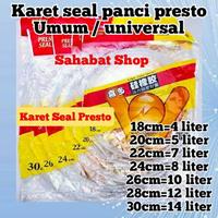Gambar KARET SEAL PANCI PRESTO PRESSURE COOKER UKURAN 18 20 22 24 26 28 30 32 CM 3 4 - 16 LITER - 32cm dari Laris Store15_NEW undefined 1 Tokopedia