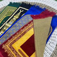 Gambar Sajadah Grosir 10 PCS Sajadah mini sajadah muka Bludru uk 35 cm x 60 cm dari Budoop undefined 5 Tokopedia