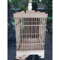 Gambar Sangkar burung kecil kayu jati untuk burung prenjak colibry dari Dixkystore33 undefined 4 Tokopedia