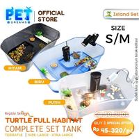 Gambar Ready- Promo Turtle Tank S M Kandang Vivarium Aquarium Kura Tempat Basking dari Sami Laris 01 undefined 1 Tokopedia