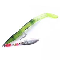 Gambar UMPAN PANCING LURE CASTING GABUS TOMAN SUPER INLINE SPINNER SOFT BIAT 11.CM/6GR dari julianshp undefined 2 Tokopedia