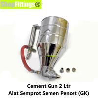 Gambar TERLARIS ALAT SEMPROT SEMEN CAT TEXTURE KAMPROT CEMENT AIR HOPPER SPRAY GUN dari Calissa Sh0p undefined 4 Tokopedia
