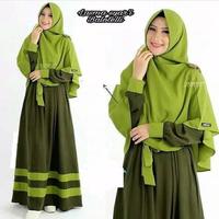 Gambar GAMIS SYARI TERBARU BAJU PESTA SETELAN PAKAIAN WANITA GAMIS BALOTELI dari Mirage Moda undefined 1 Tokopedia