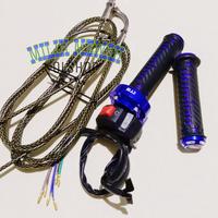 Gambar Gas spontan 2 kabel - gas tali gas +saklar + Hangrip untuk Pcx aerox nmax lexi MX RX king satria Vixion Scorpio Tiger Megapro Mio Vario Scoopy beat KLX - CRF - NINJA VIXION R15 CBR MT15 R25 NINJA 250 Dll universal dari halanan undefined 1 Tokopedia
