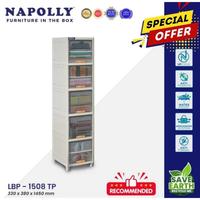 Gambar TERLARIS NAPOLLY LOCKERBOX LEMARI PLASTIK MINIMALIS SUSUN 3, 4, 5 (1 TOWER) dari NoliSt0ree undefined 4 Tokopedia