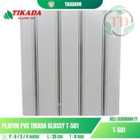 Gambar PLAFON PVC TIKADA T-501 - GLOSSY - 4M dari tiga daon plafon bekasi undefined 4 Tokopedia