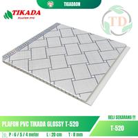 Gambar PLAFON PVC TIKADA T-520 - GLOSSY - 4m dari tiga daon plafon bekasi undefined 1 Tokopedia