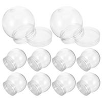 Gambar 10 Pcs DIY Snow Globe Plastic Water Artificial Empty Globes for Girls Ball Shape dari Cemilan RaiRaka undefined 2 Tokopedia