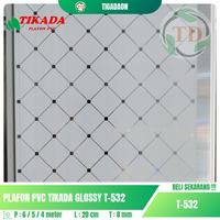 Gambar PLAFON PVC TIKADA T-532 GLOSSY - 6m dari tiga daon plafon bekasi undefined 3 Tokopedia