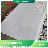 Gambar PLAFON PVC TIKADA i-711 LAMINATE DOFF - 6m dari tiga daon plafon bekasi undefined 3 Tokopedia