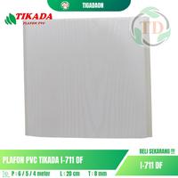 Gambar PLAFON PVC TIKADA i-711 LAMINATE DOFF - 6m dari tiga daon plafon bekasi undefined 2 Tokopedia