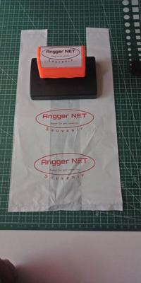 Gambar Stempel Cup Minuman / Stempel Plastik Otomatis Custom / Stempel Cap Branding Kemasan Plastik / Tinta Anti Air dari afifahbarokahh undefined 2 Tokopedia