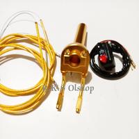 Gambar Gas spontan 2 kabel - gas tali gas +saklar universal Pcx aerox nmax lexi MX RX king satria Vixion Scorpio Tiger Megapro Mio Vario Scoopy beat KLX - CRF - NINJA VIXION R15 CBR MT15 R25 NINJA 250 Dll universal dari halanan undefined 1 Tokopedia
