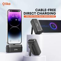 Gambar Olike P108 Mini Powerbank with Phone Stand 4500mAh USB-C P108C Lightning P108L Portable - Type-C - Type-C dari Starcomp Solo undefined 4 Tokopedia