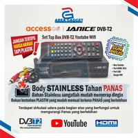 Gambar Set Top Box ACCESSGO STB DVB-T2 Wifi AccessGo Body Full Metal free Logam Mulia GARANSI ORIGINAL - STB Only dari AreaGadget undefined 2 Tokopedia