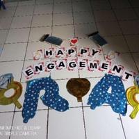 Gambar Paket Dekorasi Engagement - Paket Dekor Happy Engagement - backdrop lamaran custom - background dari janakastore1 undefined 2 Tokopedia
