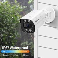 Gambar New 4K 8MP IP Camera Audio Outdoor POE H.265 Onvif Metal Bullet Home Color Night Vision Surveillance Camera dari Ademda Store undefined 5 Tokopedia
